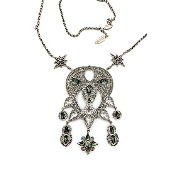 Roberto Cavalli Art Deco Bohemian Pendant Necklace
