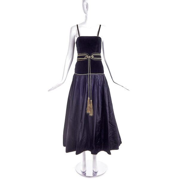 Saint Laurent Black “1976 Russian Collection” Skirt