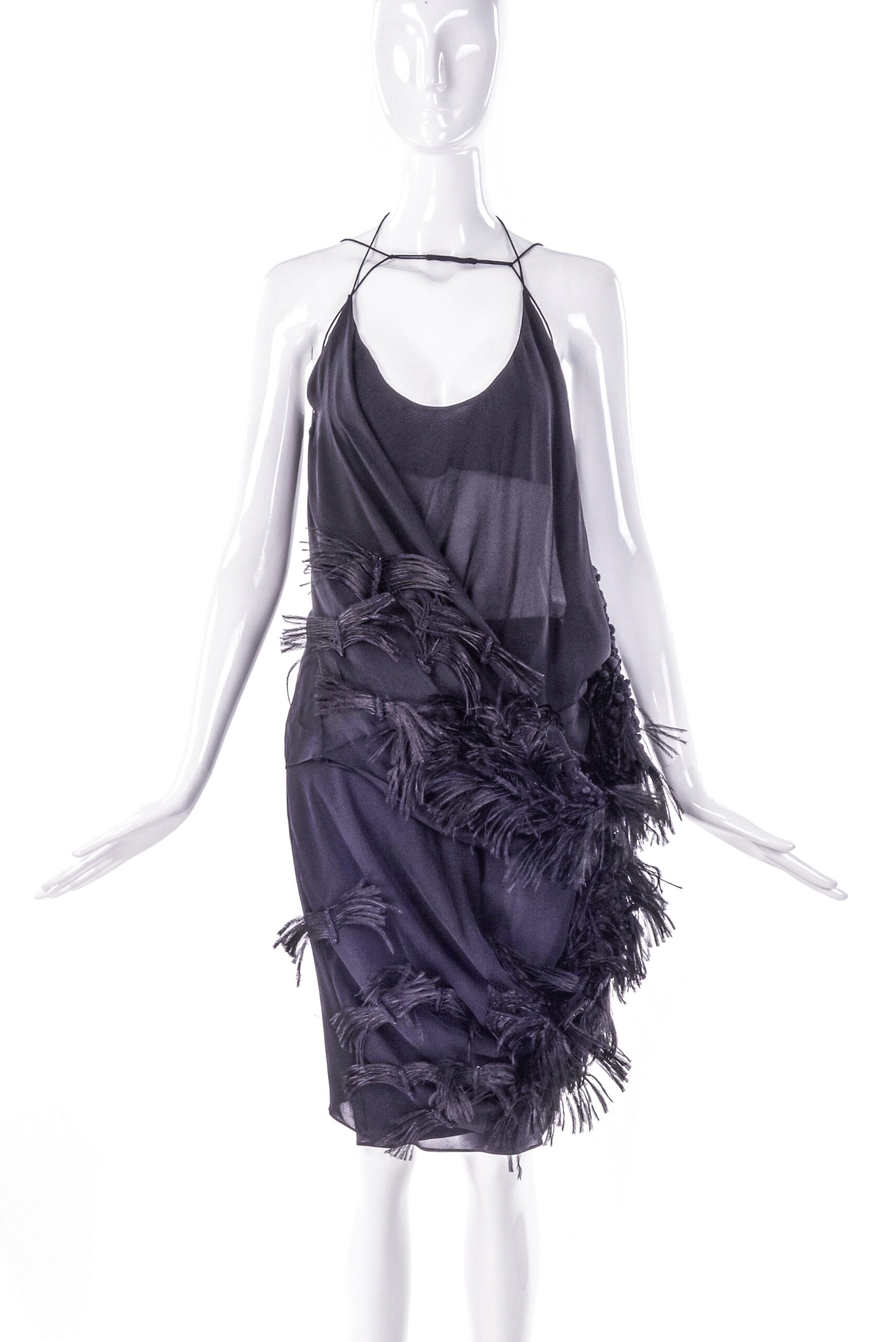 Ohne Titel Silk Feather Embroidery Ensemble Ohne Titel Silk Feather Embroidery Ensemble