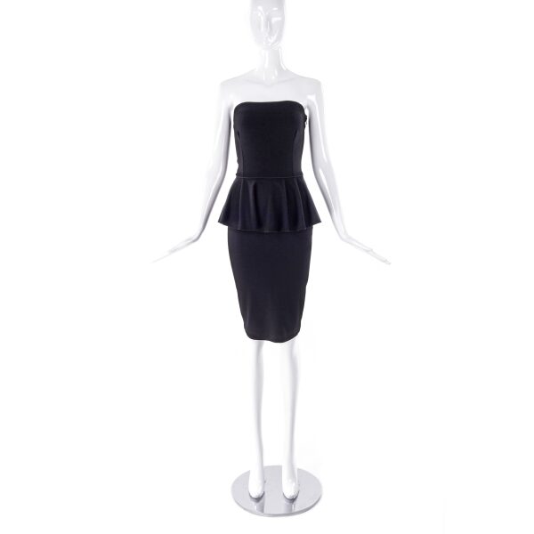 Stella McCartney Peplum Tier Cocktail Dress