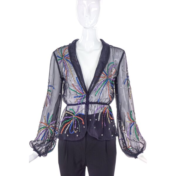 Vintage Fireworks Blouse