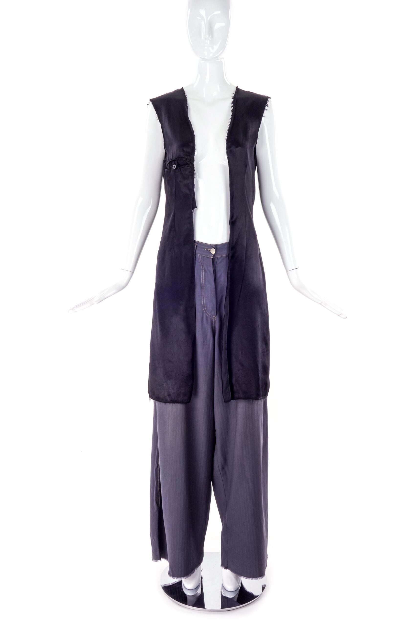 Maison Martin Margiela Satin Lining Vest by Martin Margiela Maison Martin Margiela Satin Lining Vest by Martin Margiela