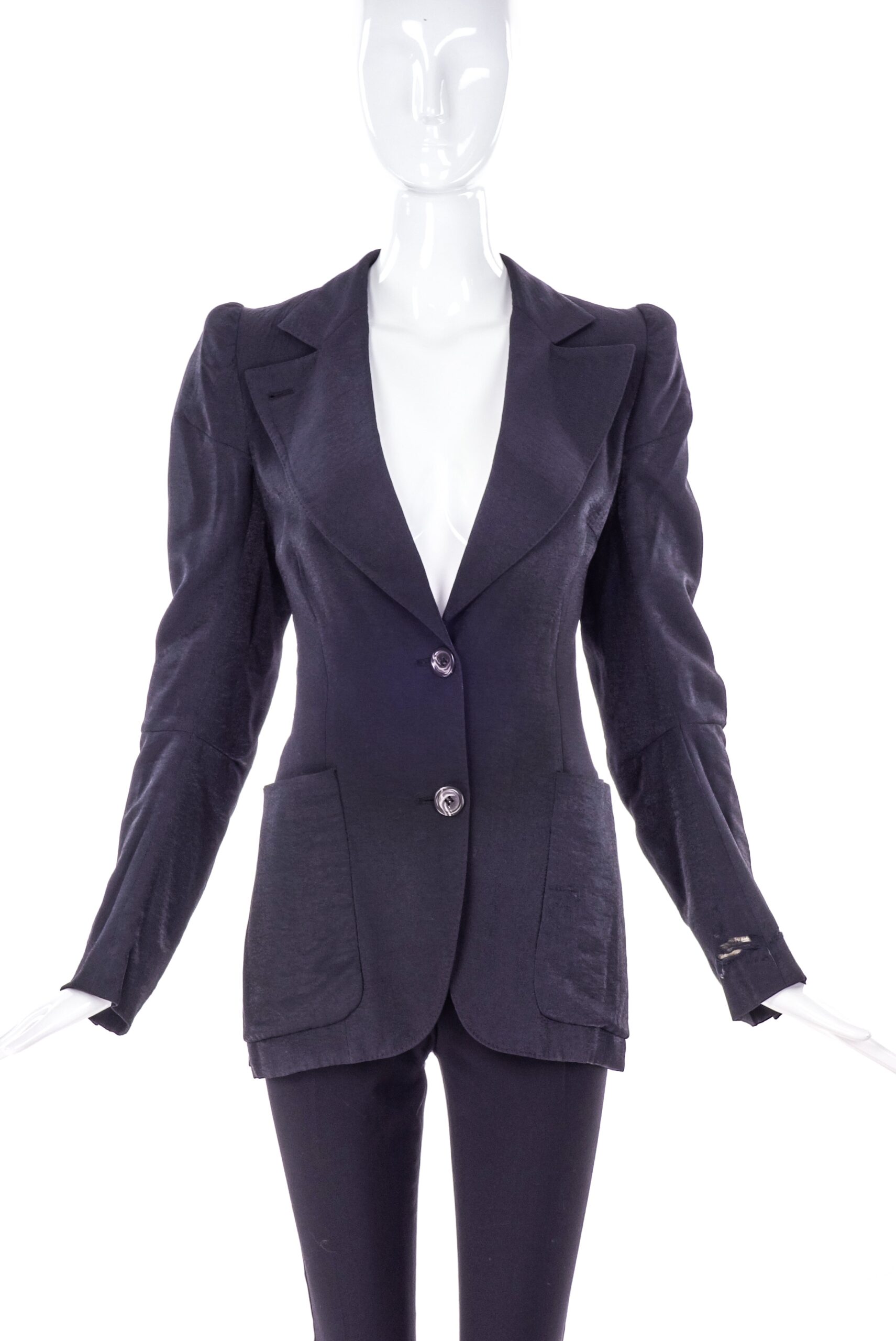 Maison Martin Margiela Rounded Shoulder Blazer Jacket SS1992 Maison Martin Margiela Rounded Shoulder Blazer Jacket SS1992
