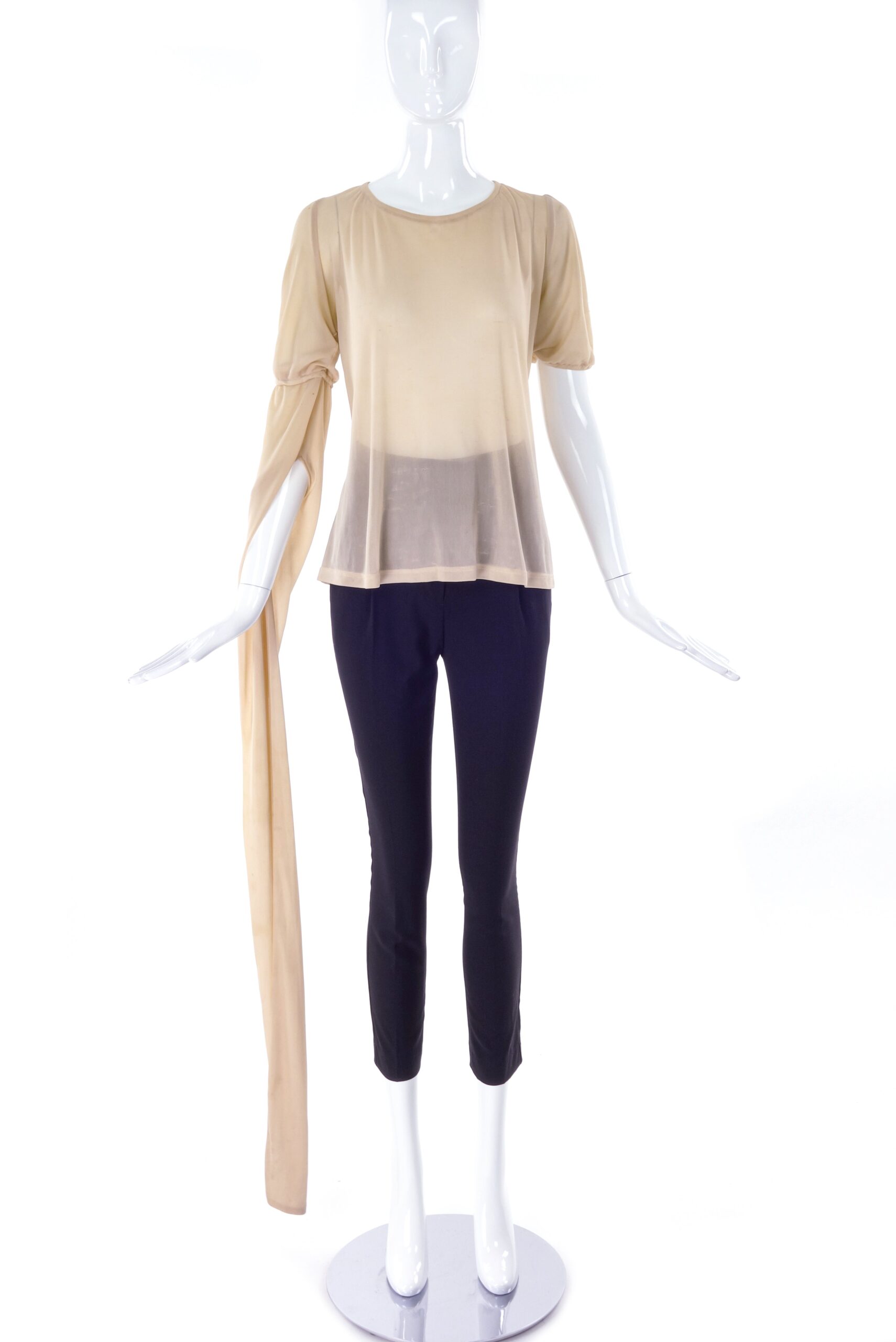 Helmut Lang Elongated “Elephant” Sleeve Knit Top FW1998 Helmut Lang Elongated “Elephant” Sleeve Knit Top FW1998