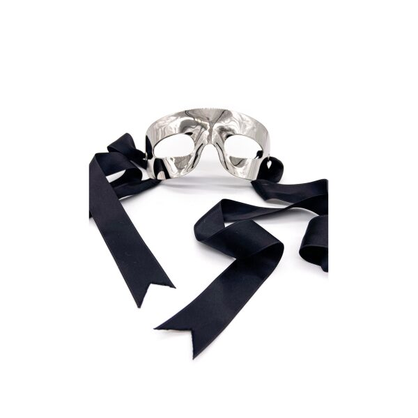 Dolce & Gabbana Runway Silver Masquerade Mask FW2007 #