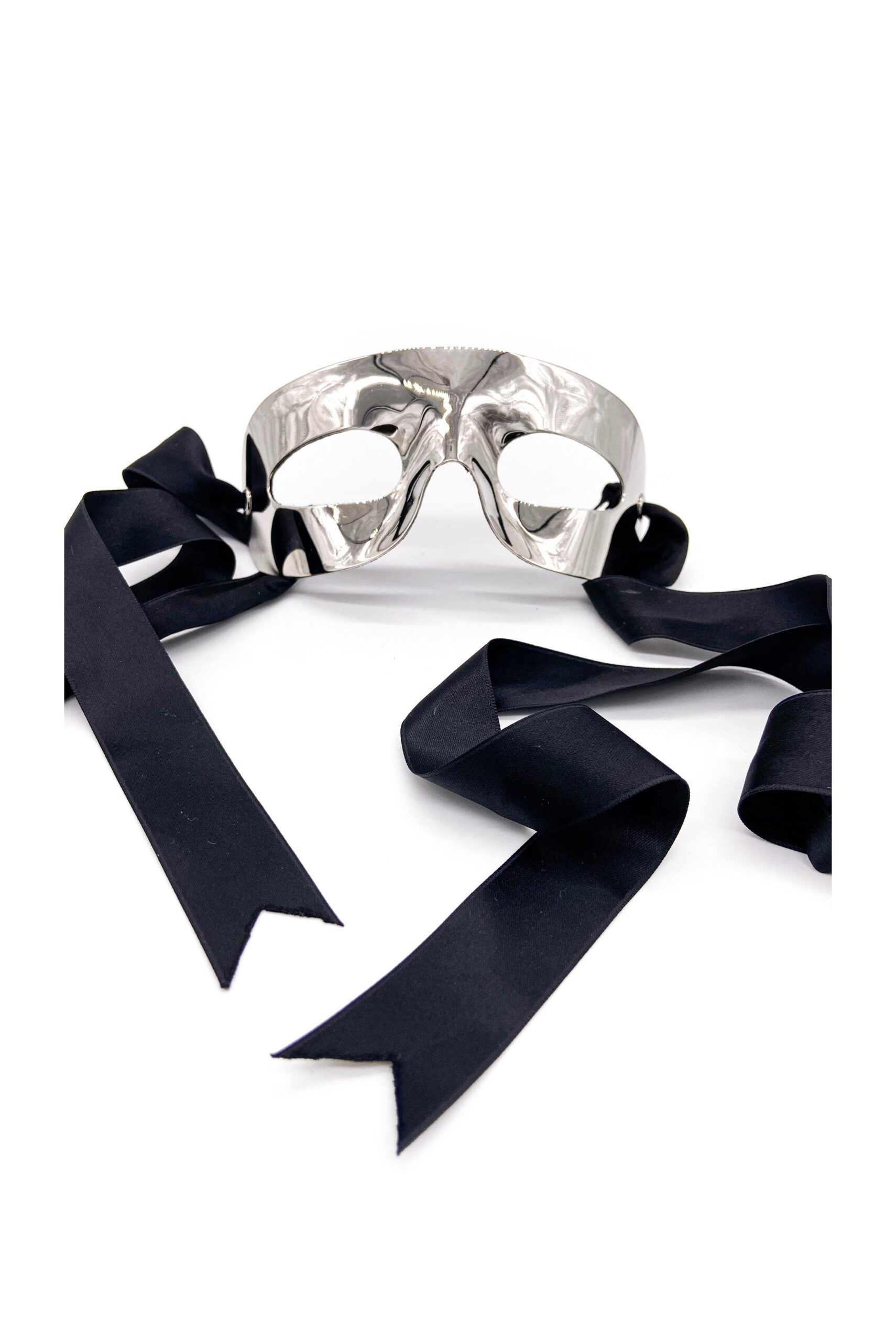 Dolce & Gabbana Runway Silver Masquerade Mask FW2007 # Dolce & Gabbana Runway Silver Masquerade Mask FW2007 #