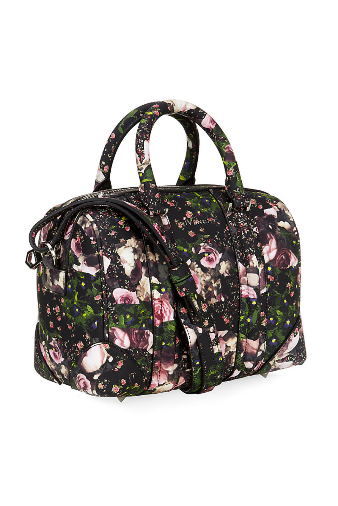 Givenchy Pink Flower Print Lucrezia Bag Givenchy Pink Flower Print Lucrezia Bag