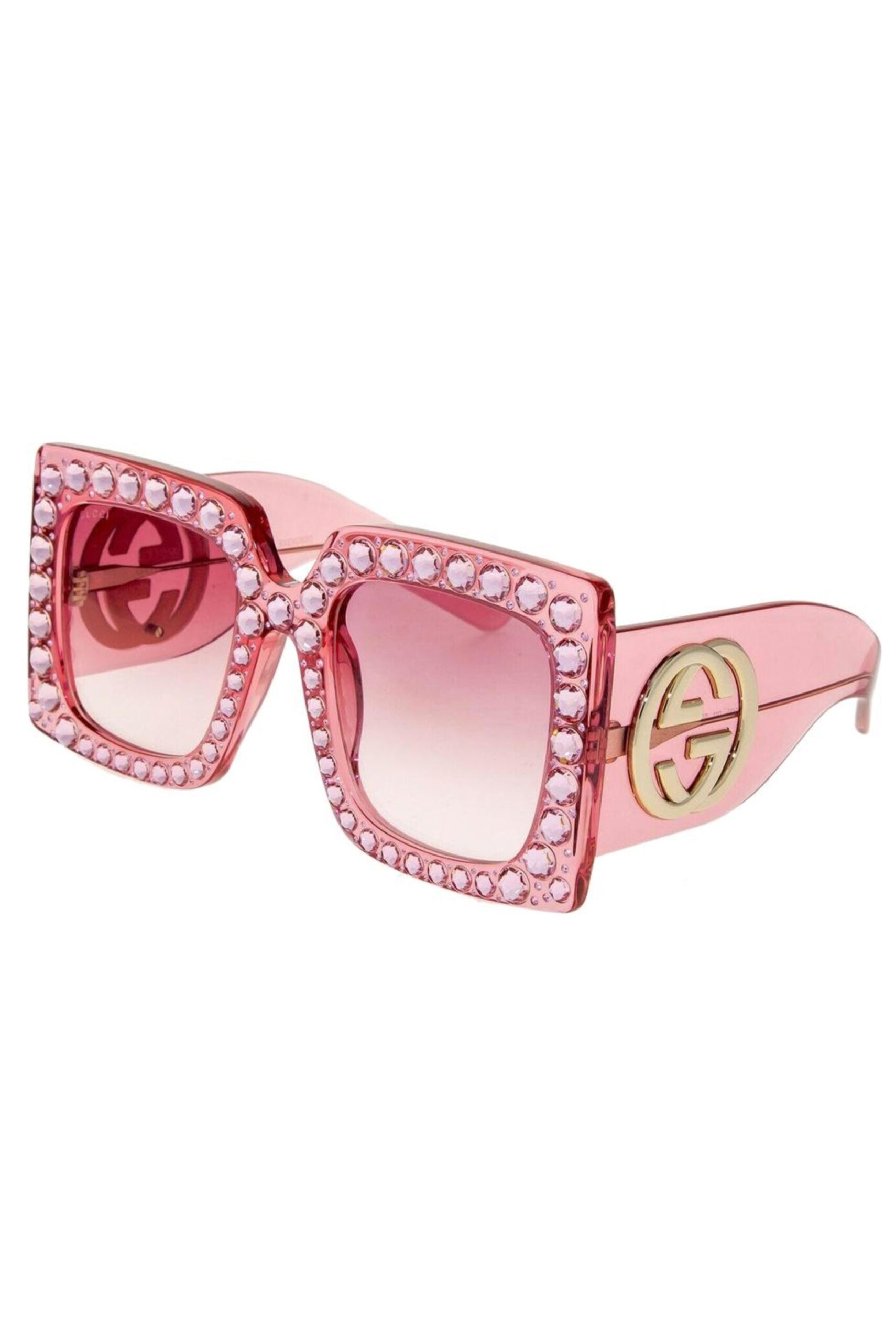 Gucci Pink “Hollywood Forever” Diamond Sunglasses Gucci Pink “Hollywood Forever” Diamond Sunglasses