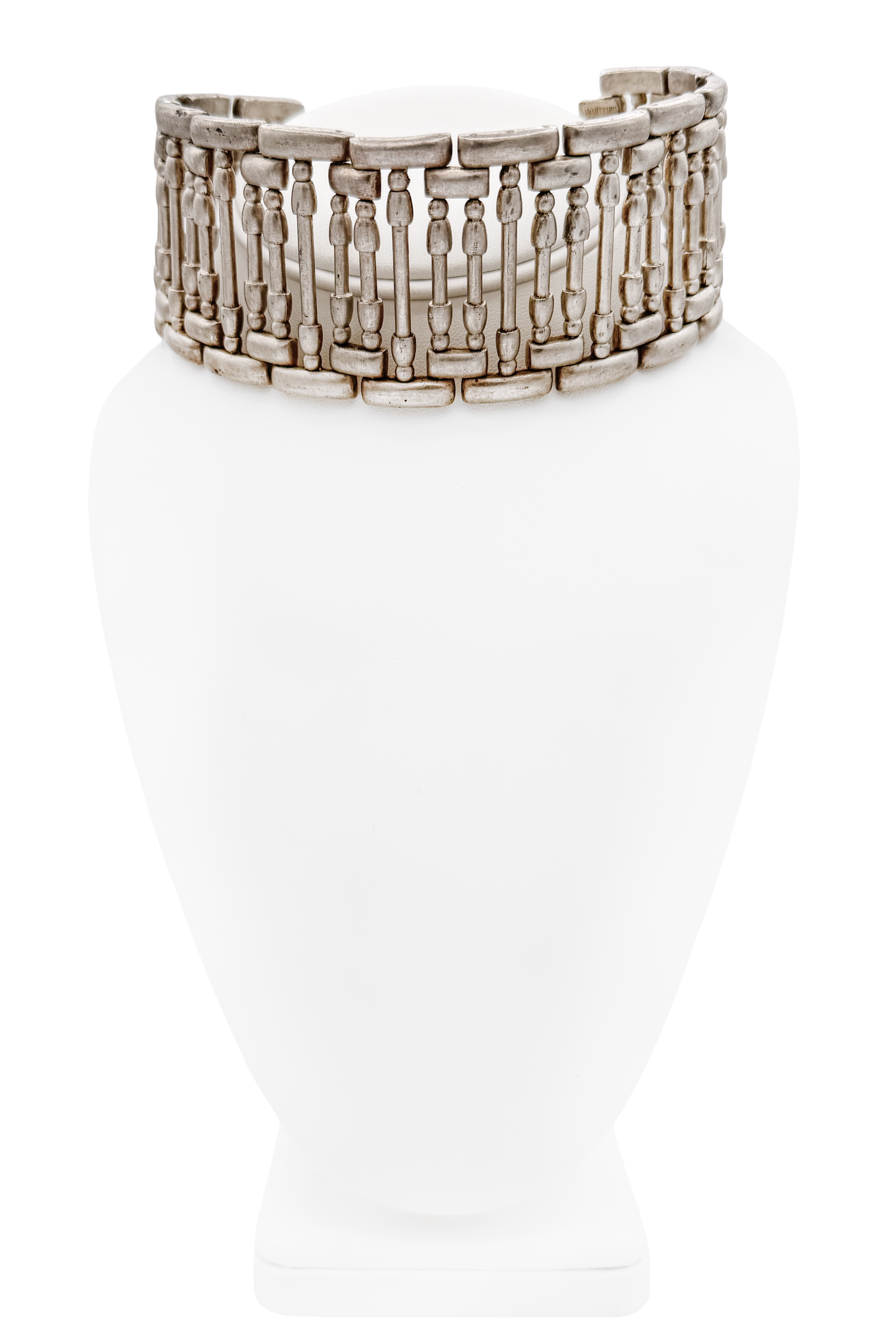 Jean Paul Gaultier Silver Link Collar Necklace Jean Paul Gaultier Silver Link Collar Necklace