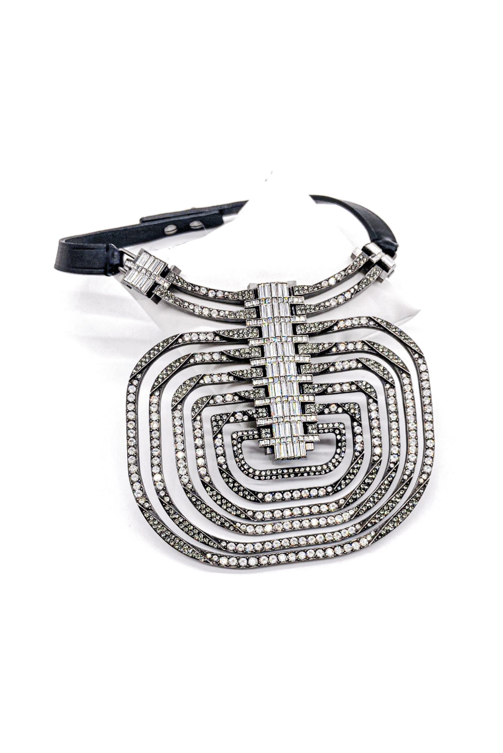Lanvin Dedale Art Deco Crystal Collar Pendant Lanvin Dedale Art Deco Crystal Collar Pendant