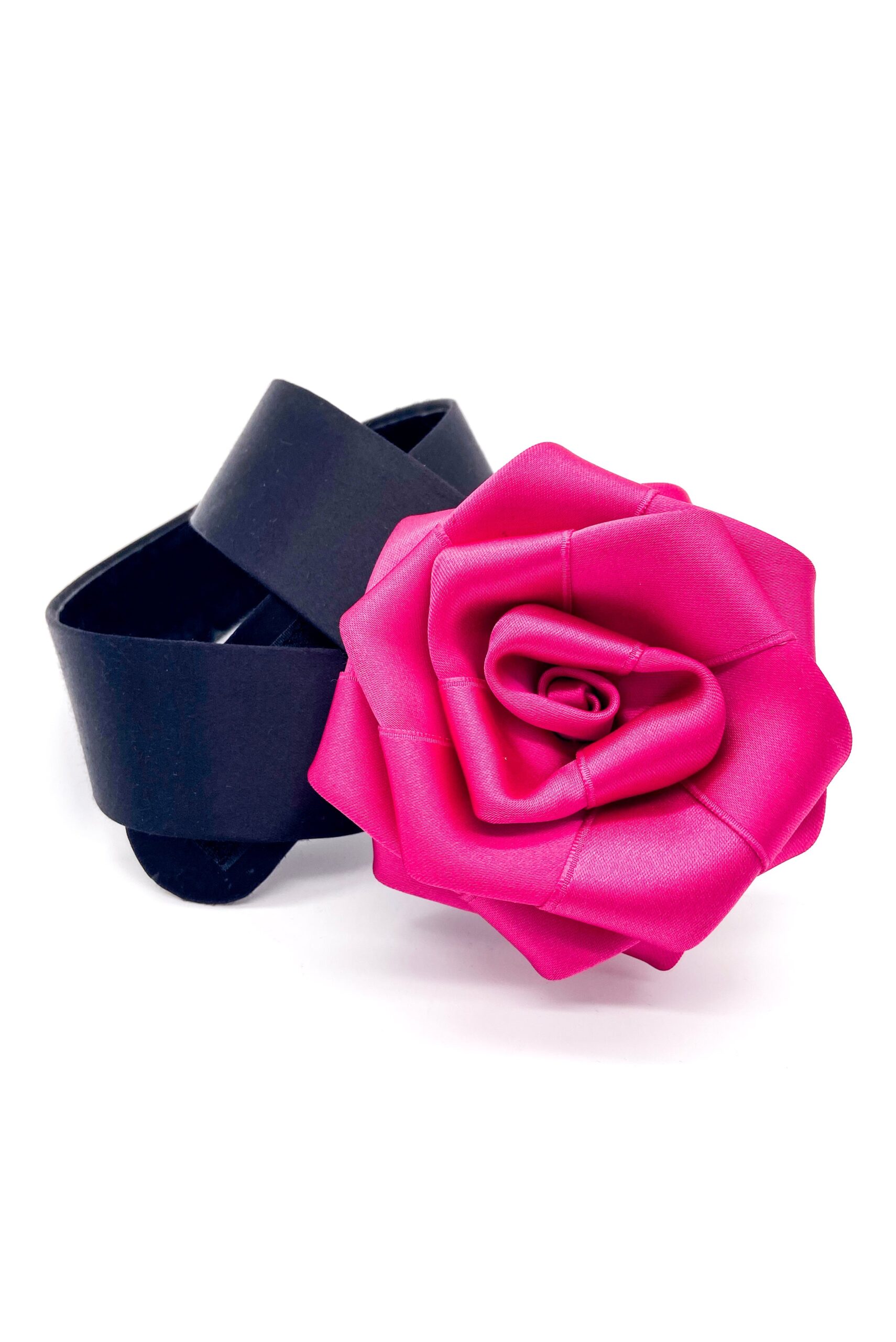 Vintage Pink Rose Satin Belt Vintage Pink Rose Satin Belt